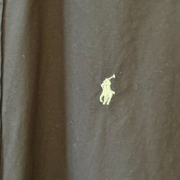Ralph Lauren Feather weight Twill Black Shirt Sz 2XB - Picture 4 of 4